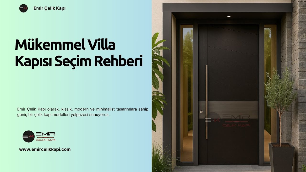 ✅ Mükemmel Villa Kapısı Seçim Rehberi #celikkapi #villakapisi #interiordesign #homedecoration