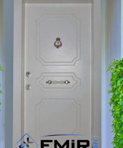 ECK-012 İstanbul Çelik Kapı Beyaz Çelik Kapı Özel Üretim Çelik Kapı Modelleri Çelik Kapı Fiyatarı Lüks En İyi Çelik Kapı Markası