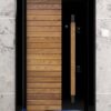Eck-025 Etiler Çelik Kapı Açık Ceviz Çelik Kapı Özel Üretim Çelik Kapı Modelleri Çelik Kapı Fiyatarı Lüks En İyi Çelik Kapı Markası
