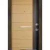 Eck-026 Maslak Çelik Kapı Açık Ceviz Çelik Kapı Özel Üretim Çelik Kapı Modelleri Çelik Kapı Fiyatarı Lüks En İyi Çelik Kapı Markası