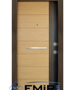 ECK-026 Maslak Çelik Kapı Açık Ceviz Çelik Kapı Özel Üretim Çelik Kapı Modelleri Çelik Kapı Fiyatarı Lüks En İyi Çelik Kapı Markası