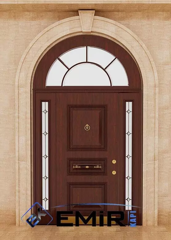 Evk-027 Muğla Villa Kapısı Çelik Kapı Dış Mekan Villa Giriş Kapısı İstanbul