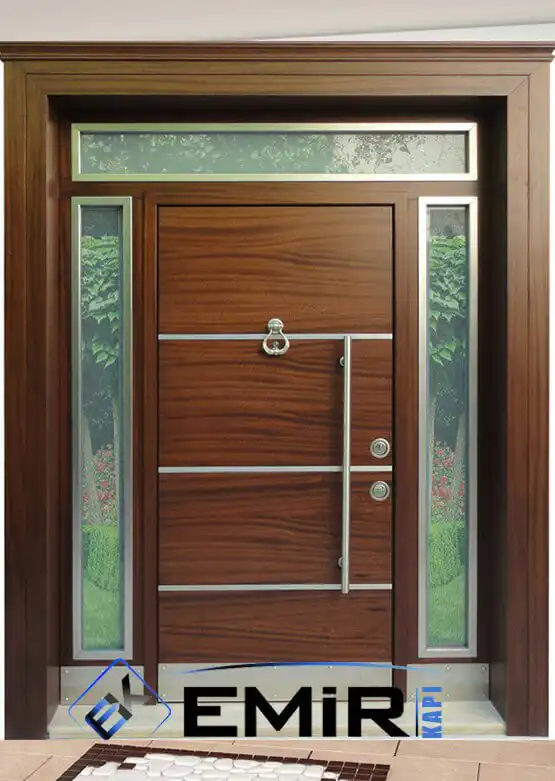 Etiler Villa Kapısı Evk-070 Modern Villa Giriş Kapısı