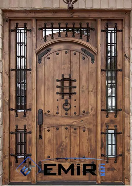 Evk-056 Fethi̇ye Villa Kapısı Çelik Kapı Dış Mekan Villa Giriş Kapısı İstanbul