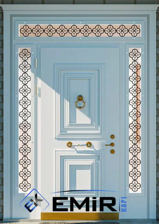 Bakü Villa Kapısı Modelleri Evk-002 Dış Mekan Villa Giriş Kapısı