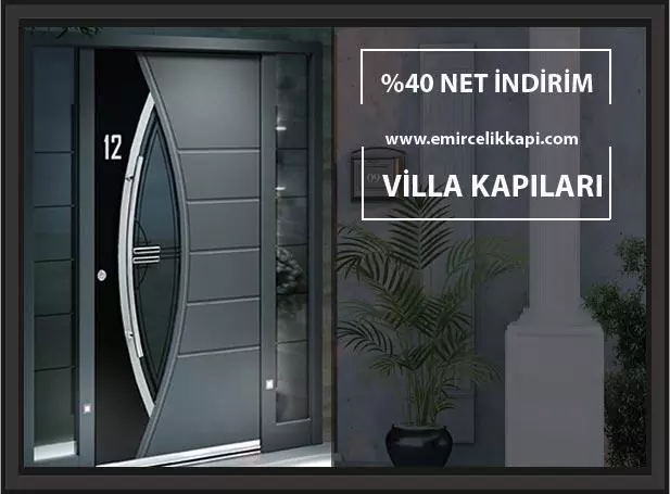 İstanbul Villa Kapısı Villa Giriş Kapısı Modelleri İstanbul Villa Kapıları Camlı Kompozit Villa Kapısı İstanbul