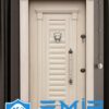 Klasik Lüks Çelik Kapı Modelleri Ahşap Kaplama Kale Merkezi Kilit Modern Çelik Kapı
