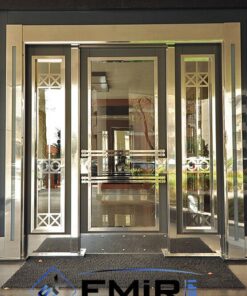 EBK-002 Bakırköy Bina Kapısı Apartman Giriş Kapısı Modelleri İndirimli Kompozit Bina Kapısı Çelik Kapı Fiyatları