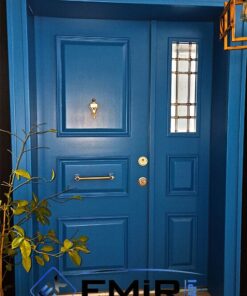 EBK-004 Büyükçekmece Bina Kapısı Apartman Giriş Kapısı Modelleri İndirimli Kompozit Bina Kapısı Çelik Kapı Fiyatları