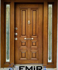 EBK-024 Şişli Bina Kapısı İstanbul Apartman Giriş Kapısı Modelleri İndirimli Kompozit Bina Kapısı Çelik Kapı Fiyatları