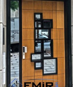 EBK-051 Levent Bina Kapısı İstanbul Apartman Giriş Kapısı Modelleri İndirimli Kompozit Bina Kapısı Çelik Kapı Fiyatları