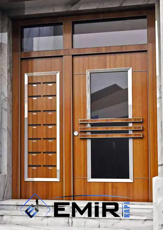 Kemerburgaz Bina Kapısı İstanbul Apartman Giriş Kapısı Modelleri İndirimli Kompozit Bina Kapısı Çelik Kapı Fiyatları