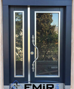 EBK-062 Okmeydanı Bina Kapısı İstanbul Apartman Giriş Kapısı Modelleri İndirimli Kompozit Bina Kapısı Çelik Kapı Fiyatları