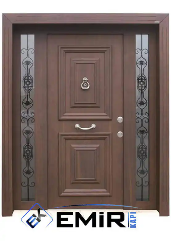 EBK-066 Bolluca Bina Kapısı İstanbul Apartman Giriş Kapısı Modelleri İndirimli Kompozit Bina Kapısı Çelik Kapı Fiyatları