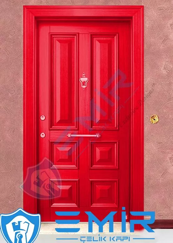Kırmızı Çelik Kapı Özel Tasarım Kapı Modelleri Kapı Fiyatları
