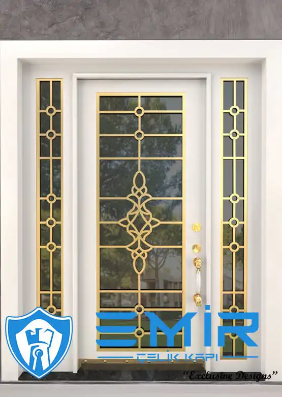 Evk-114 Altın Ferforje Villa Kapısı, Dış Kapı Modelleri