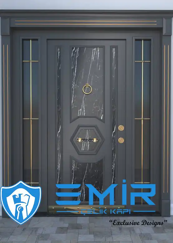 Kompozit Çelik Dış Kapı Villa Kapısı Modelleri Evk-099 1 Kompozit Çelik Dış Kapı Villa Kapısı Modelleri Evk-099
