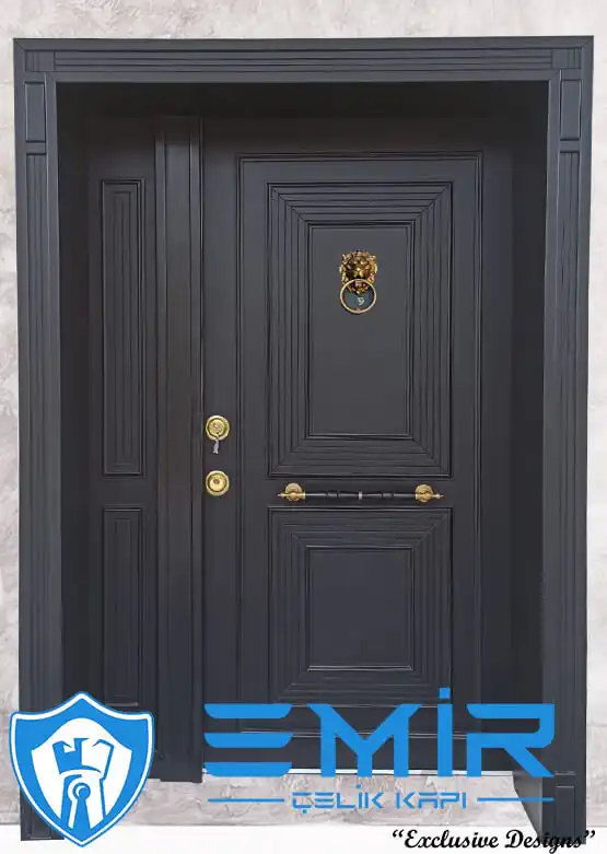 İzmir Model Villa Kapısı Modelleri Villa Giriş Kapısı Fiyatları Evk-098 1 İzmir Model Villa Kapısı Evk-098 Antrasit Villa Giriş Kapısı