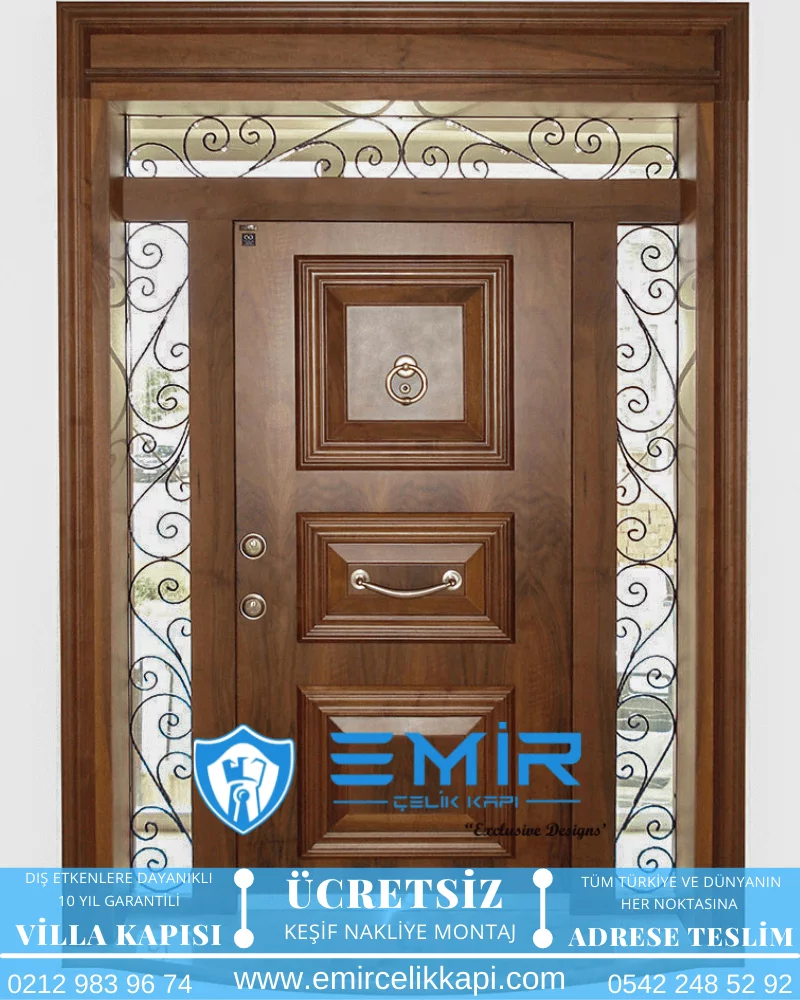 Villa Kapısı Modelleri İndirimli Entrance Door Villa Kapısı Fiyatları Istanbul Villa Giriş Kapısı Villa Kapısı Fiyatları Steel Doors Haustüren (24)