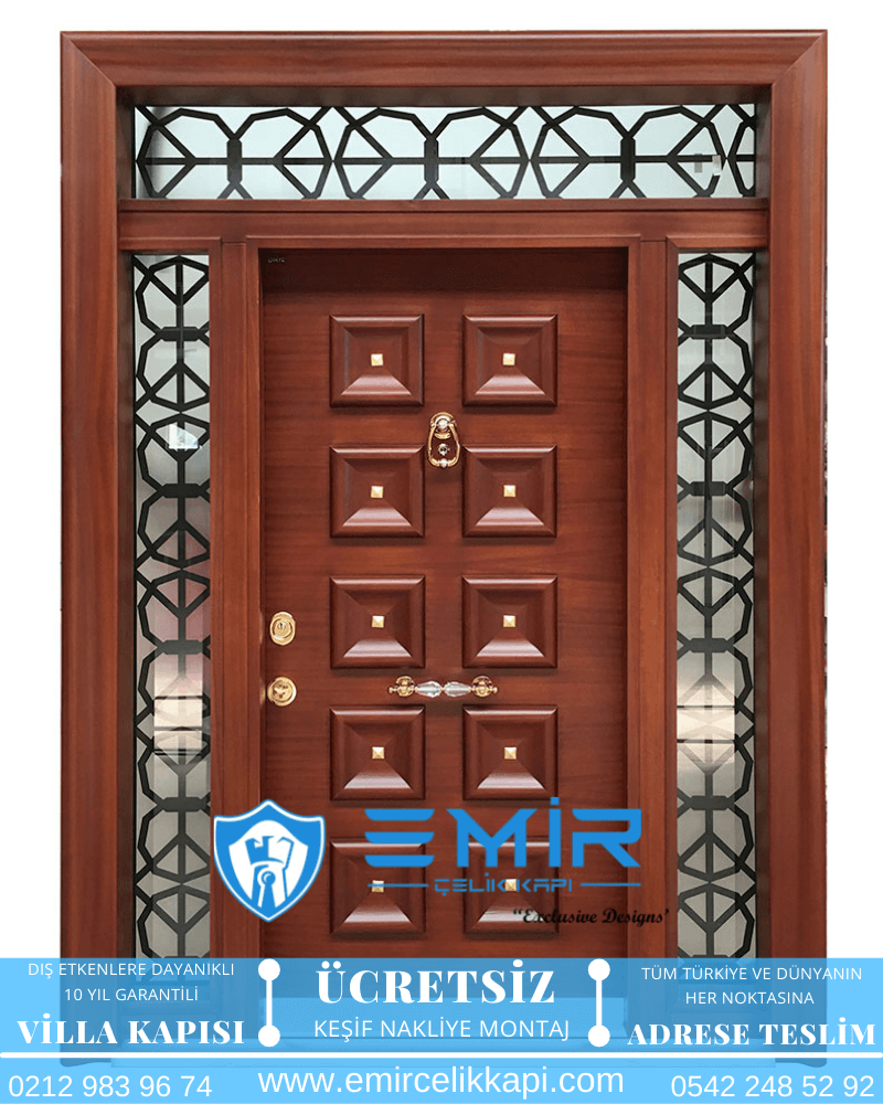 Villa Kapısı Modelleri İndirimli entrance door Villa Kapısı Fiyatları istanbul villa giriş kapısı villa kapısı fiyatları steel doors haustüren (25)
