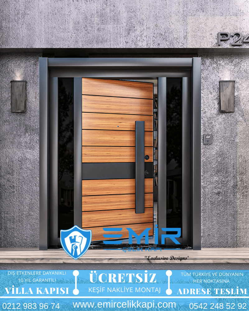 Villa Kapısı Modelleri İndirimli Entrance Door Villa Kapısı Fiyatları Istanbul Villa Giriş Kapısı Villa Kapısı Fiyatları Steel Doors Haustüren (36)