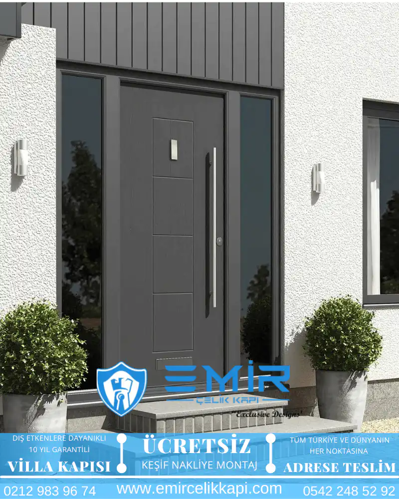 Villa Kapısı Modelleri 246 1 Villa Kapısı Modelleri 246 - Emir Çelik Kapı
