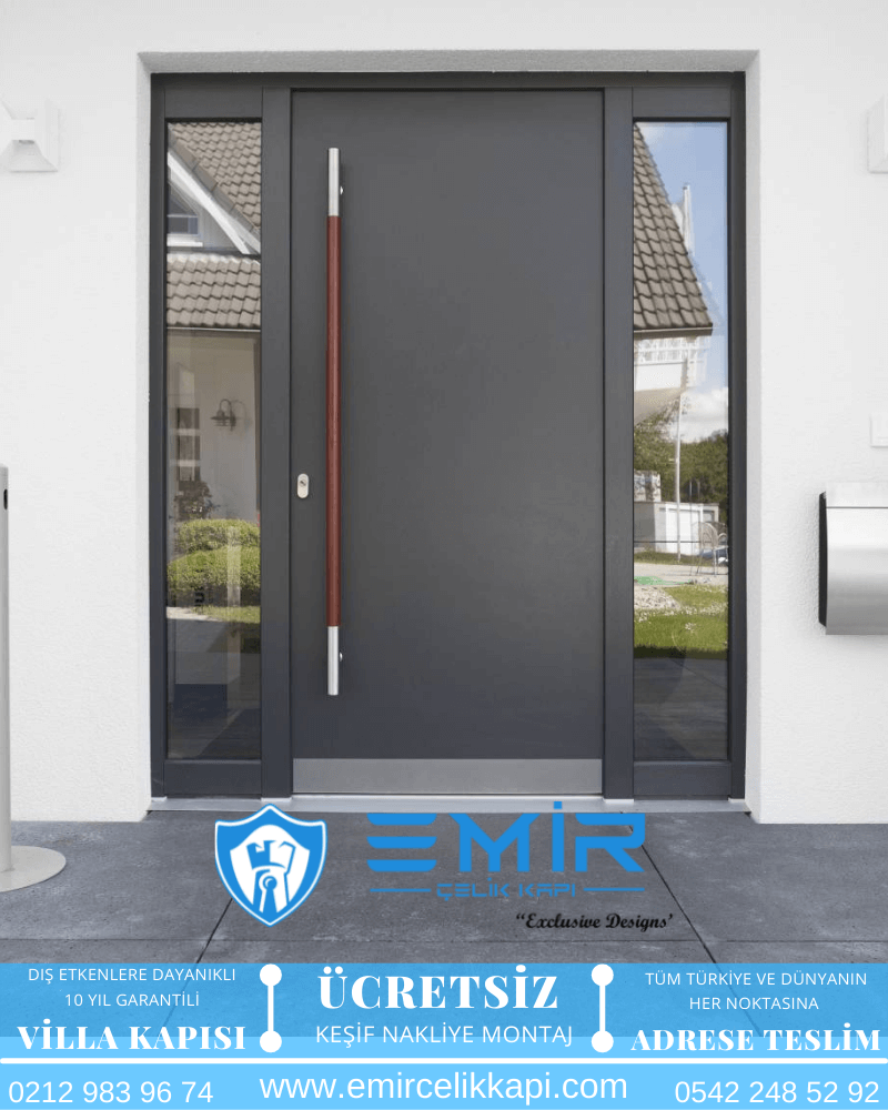 Villa Kapısı Modelleri İndirimli Entrance Door Villa Kapısı Fiyatları Istanbul Villa Giriş Kapısı Villa Kapısı Fiyatları Steel Doors Haustüren (53)
