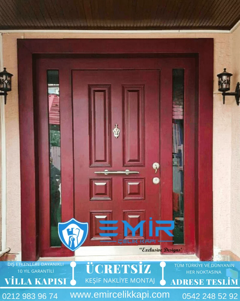 Villa Kapısı Modelleri İndirimli Entrance Door Villa Kapısı Fiyatları Istanbul Villa Giriş Kapısı Villa Kapısı Fiyatları Steel Doors Haustüren (99)