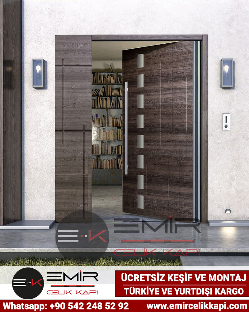510 Kompakt Villa Kapısı Modelleri İreko Dış Kapılar Villa Kapısı Modelleri Dış Etkenlere Dayanıklı Villa Kapıları Entrance Doo