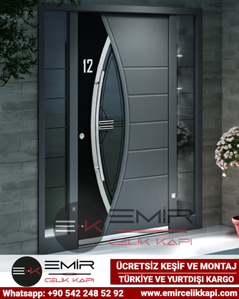 512 Kompakt Villa Kapısı Modelleri İreko Dış Kapılar Villa Kapısı Modelleri Dış Etkenlere Dayanıklı Villa Kapıları Entrance Doo