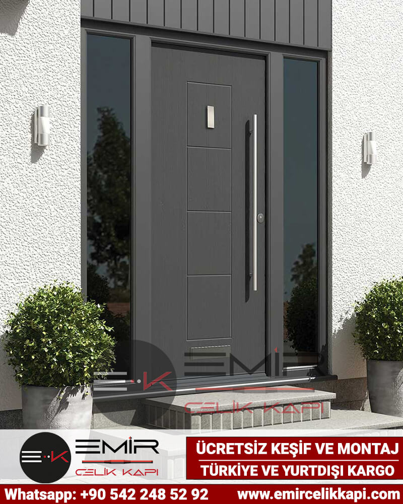 513 Kompakt Villa Kapısı Modelleri İreko Dış Kapılar Villa Kapısı Modelleri Dış Etkenlere Dayanıklı Villa Kapıları Entrance Doo