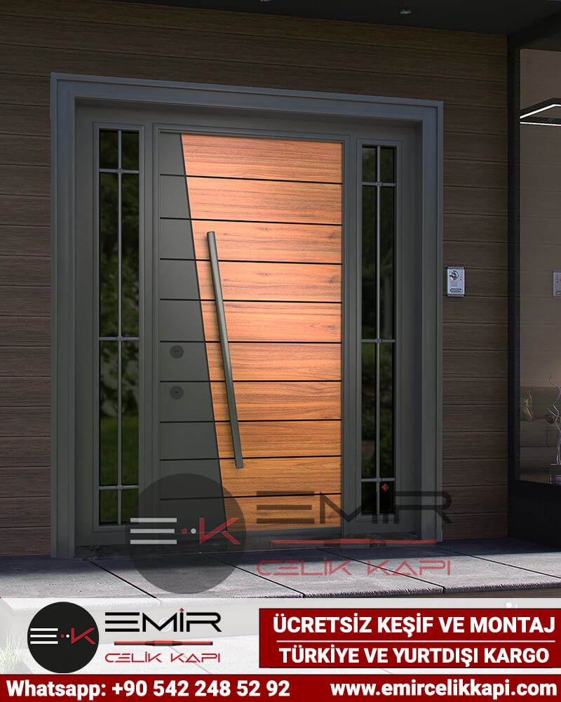 528 Kompakt Villa Kapısı Modelleri İreko Dış Kapılar Villa Kapısı Modelleri Dış Etkenlere Dayanıklı Villa Kapıları Entrance Doo