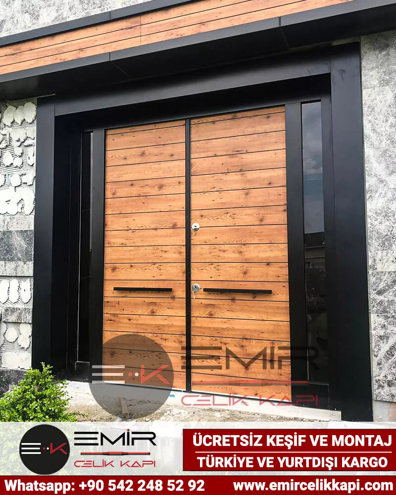 532 Kompakt Villa Kapısı Modelleri İreko Dış Kapılar Villa Kapısı Modelleri Dış Etkenlere Dayanıklı Villa Kapıları Entrance Doors SteelDoors