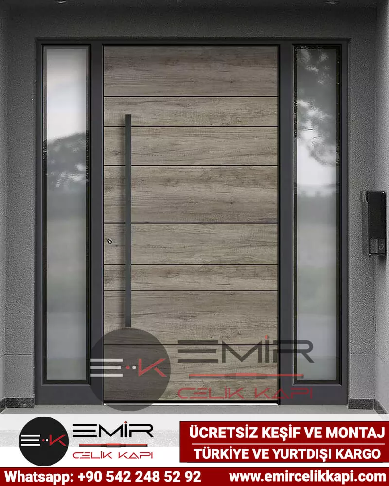 537 Kompakt Villa Kapısı Modelleri İreko Dış Kapılar Villa Kapısı Modelleri Dış Etkenlere Dayanıklı Villa Kapıları Entrance Doors SteelDoors