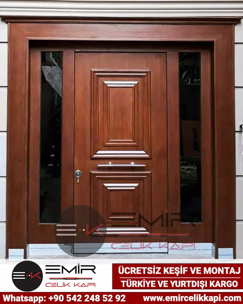 806 Villa Kapısı Modelleri Çelik Villa Dış Kapı Fiyatları Villa Kapıları Kompozit Dış Kapı Entrance Doors Haüsturen Steeldoors Seyfqapilar