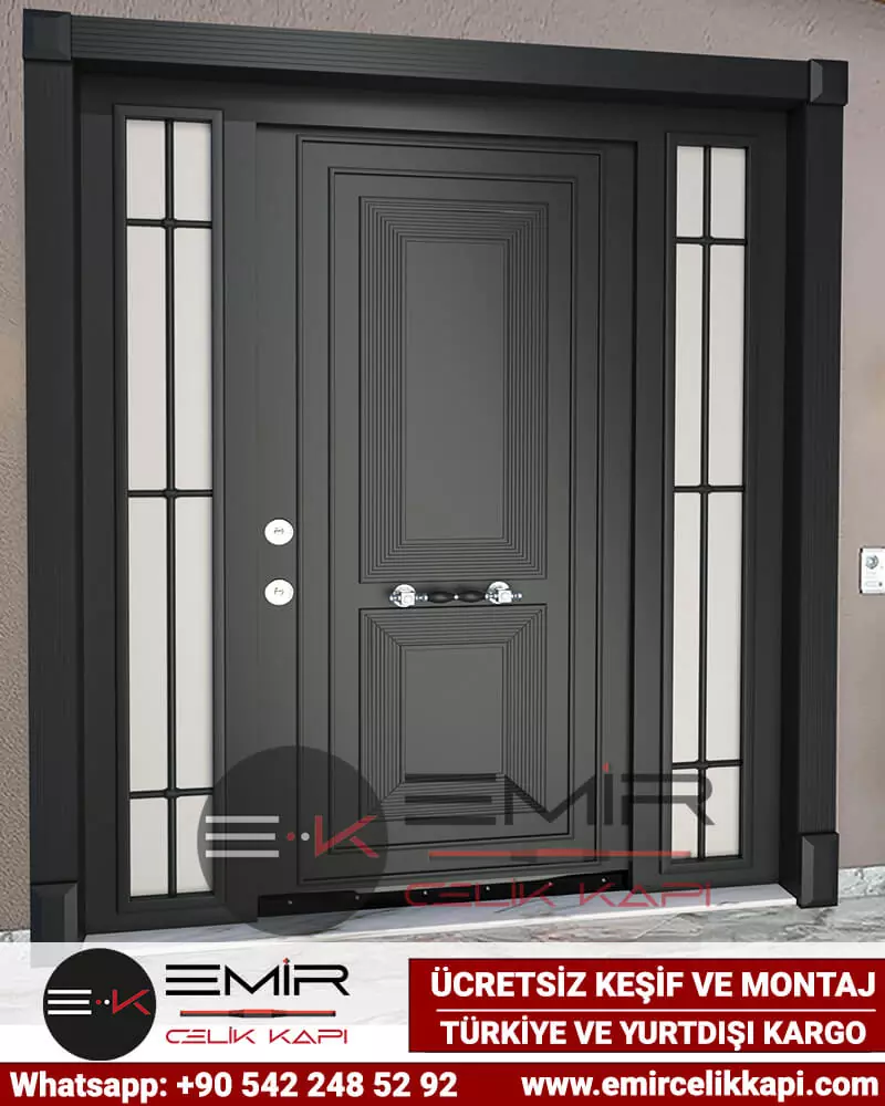 822 Villa Kapısı Modelleri Çelik Villa Dış Kapı Fiyatları Villa Kapıları Kompozit Dış Kapı Entrance Doors Haüsturen Steeldoors Seyfqapilar