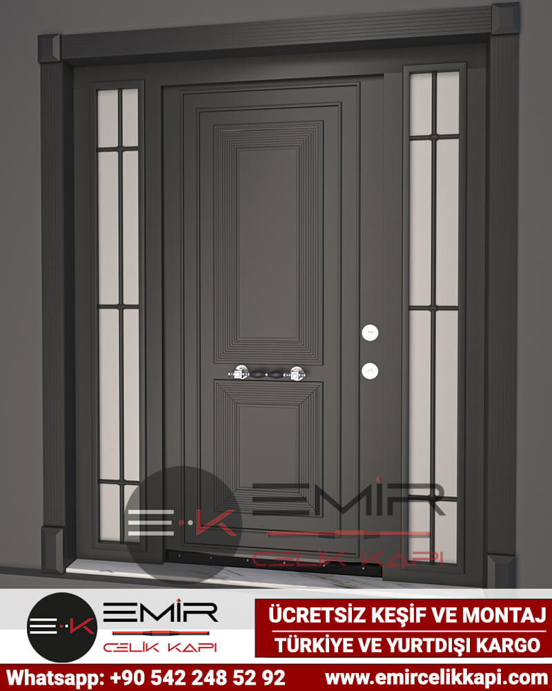 823 Villa Kapısı Modelleri Çelik Villa Dış Kapı Fiyatları Villa Kapıları Kompozit Dış Kapı Entrance Doors Haüsturen Steeldoors Seyfqapilar