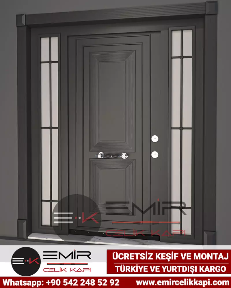 823 Villa Kapısı Modelleri Çelik Villa Dış Kapı Fiyatları Villa Kapıları Kompozit Dış Kapı Entrance Doors Haüsturen Steeldoors Seyfqapilar