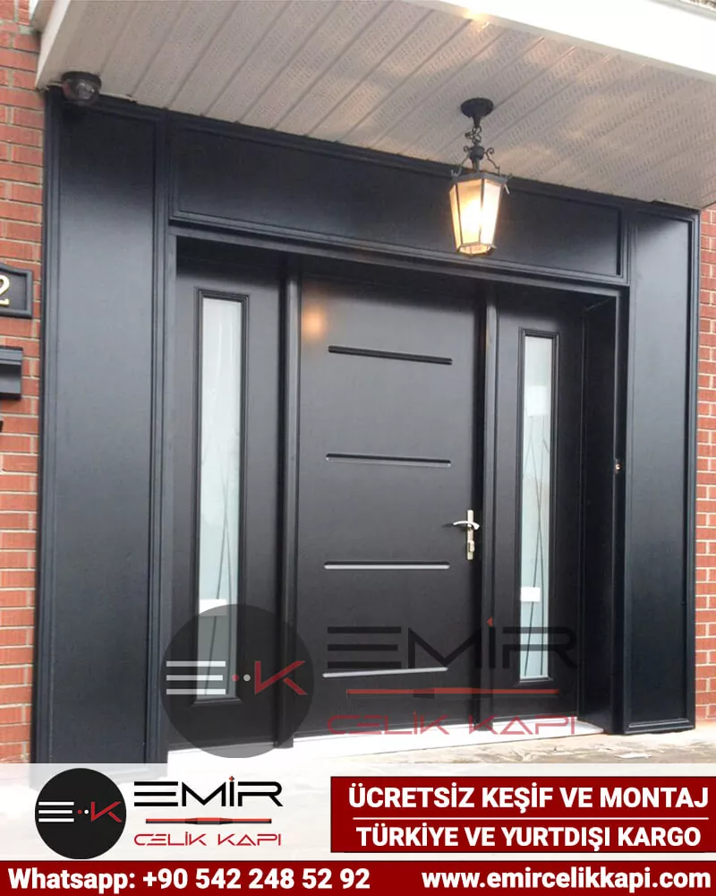 828 Villa Kapısı Modelleri Çelik Villa Dış Kapı Fiyatları Villa Kapıları Kompozit Dış Kapı Entrance Doors Haüsturen Steeldoors Seyfqapilar