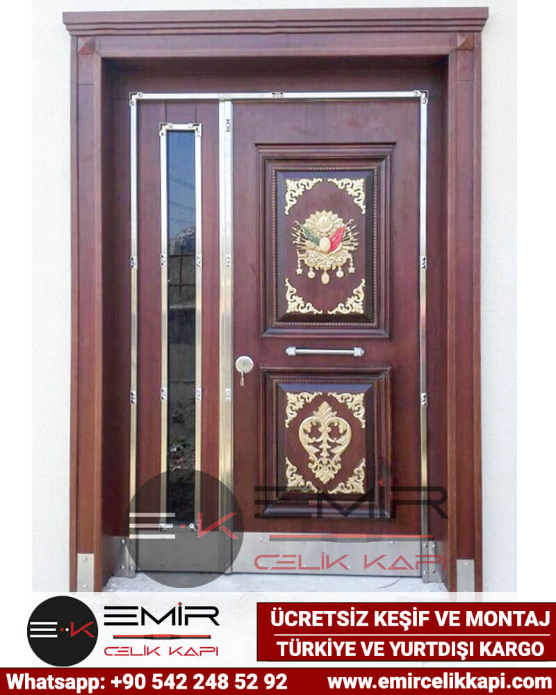 829 Villa Kapısı Modelleri Çelik Villa Dış Kapı Fiyatları Villa Kapıları Kompozit Dış Kapı Entrance Doors Haüsturen Steeldoors Seyfqapilar