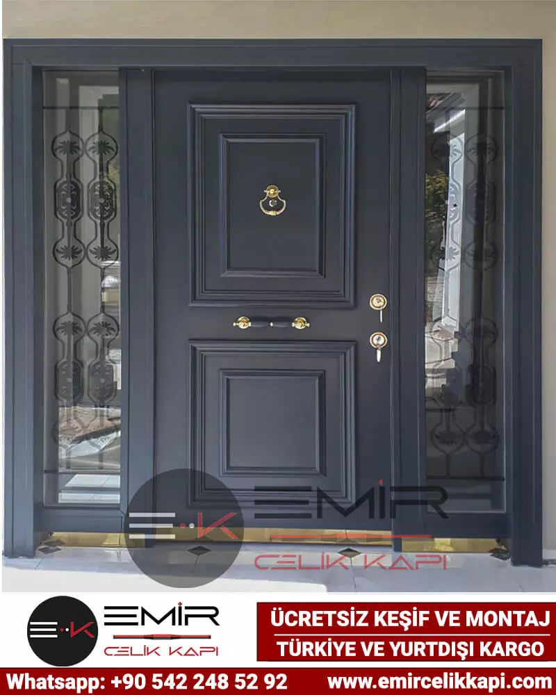 834 Villa Kapısı Modelleri Çelik Villa Dış Kapı Fiyatları Villa Kapıları Kompozit Dış Kapı Entrance Doors Haüsturen Steeldoors Seyfqapilar