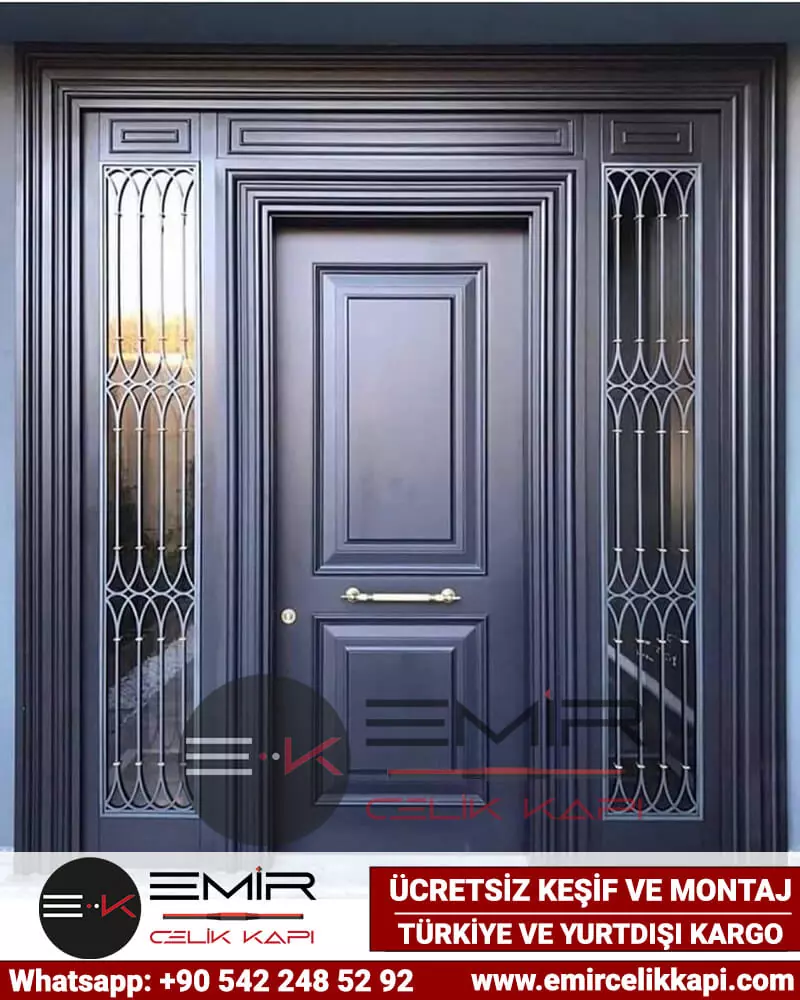 838 Villa Kapısı Modelleri Çelik Villa Dış Kapı Fiyatları Villa Kapıları Kompozit Dış Kapı Entrance Doors Haüsturen Steeldoors Seyfqapilar