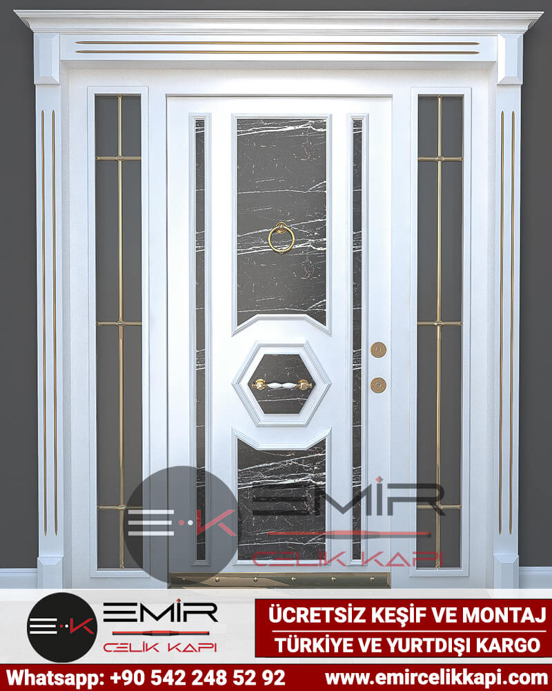 846 Villa Kapısı Modelleri Çelik Villa Dış Kapı Fiyatları Villa Kapıları Kompozit Dış Kapı Entrance Doors Haüsturen Steeldoors Seyfqapilar