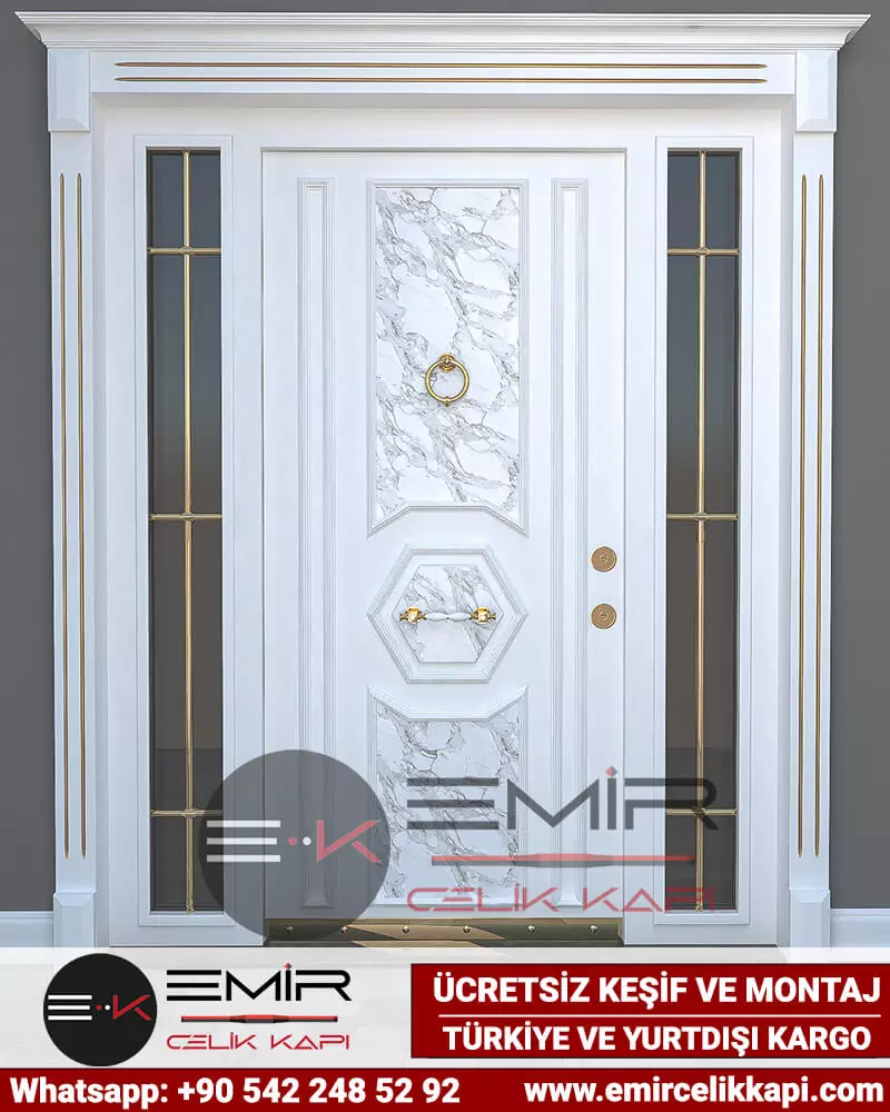 847 Villa Kapısı Modelleri Çelik Villa Dış Kapı Fiyatları Villa Kapıları Kompozit Dış Kapı Entrance Doors Haüsturen Steeldoors Seyfqapilar