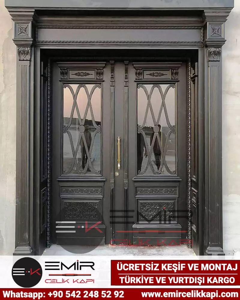 853 Villa Kapısı Modelleri Çelik Villa Dış Kapı Fiyatları Villa Kapıları Kompozit Dış Kapı Entrance Doors Haüsturen Steeldoors Seyfqapilar