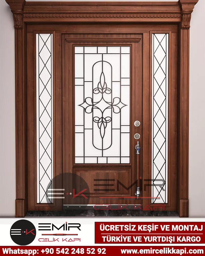 854 Villa Kapısı Modelleri Çelik Villa Dış Kapı Fiyatları Villa Kapıları Kompozit Dış Kapı Entrance Doors Haüsturen Steeldoors Seyfqapilar