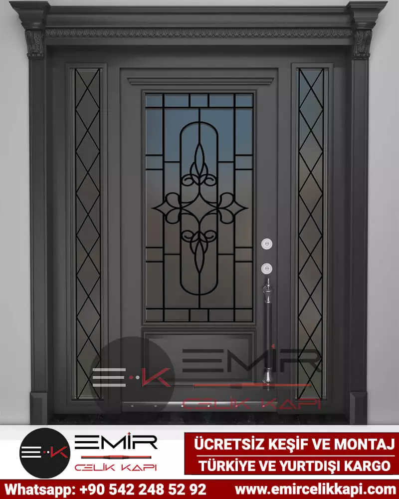 856 Villa Kapısı Modelleri Çelik Villa Dış Kapı Fiyatları Villa Kapıları Kompozit Dış Kapı Entrance Doors Haüsturen Steeldoors Seyfqapilar