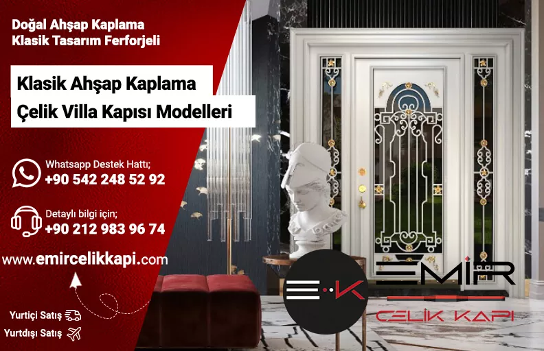 Ahşap Villa Kapısı Modelleri Çelik Kapı Fiyatları Villa Giriş Kapısı Klasik Modern Villa Kapıları Dış Kapı Modelleri