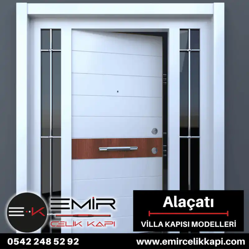 Alaçatı Villa Kapısı Modelleri Fiyatları Villa Giriş Kapısı Kompozit Villa Dış Kapıları Entrance Doors Haustüren Steeldoors Seyfqapilar