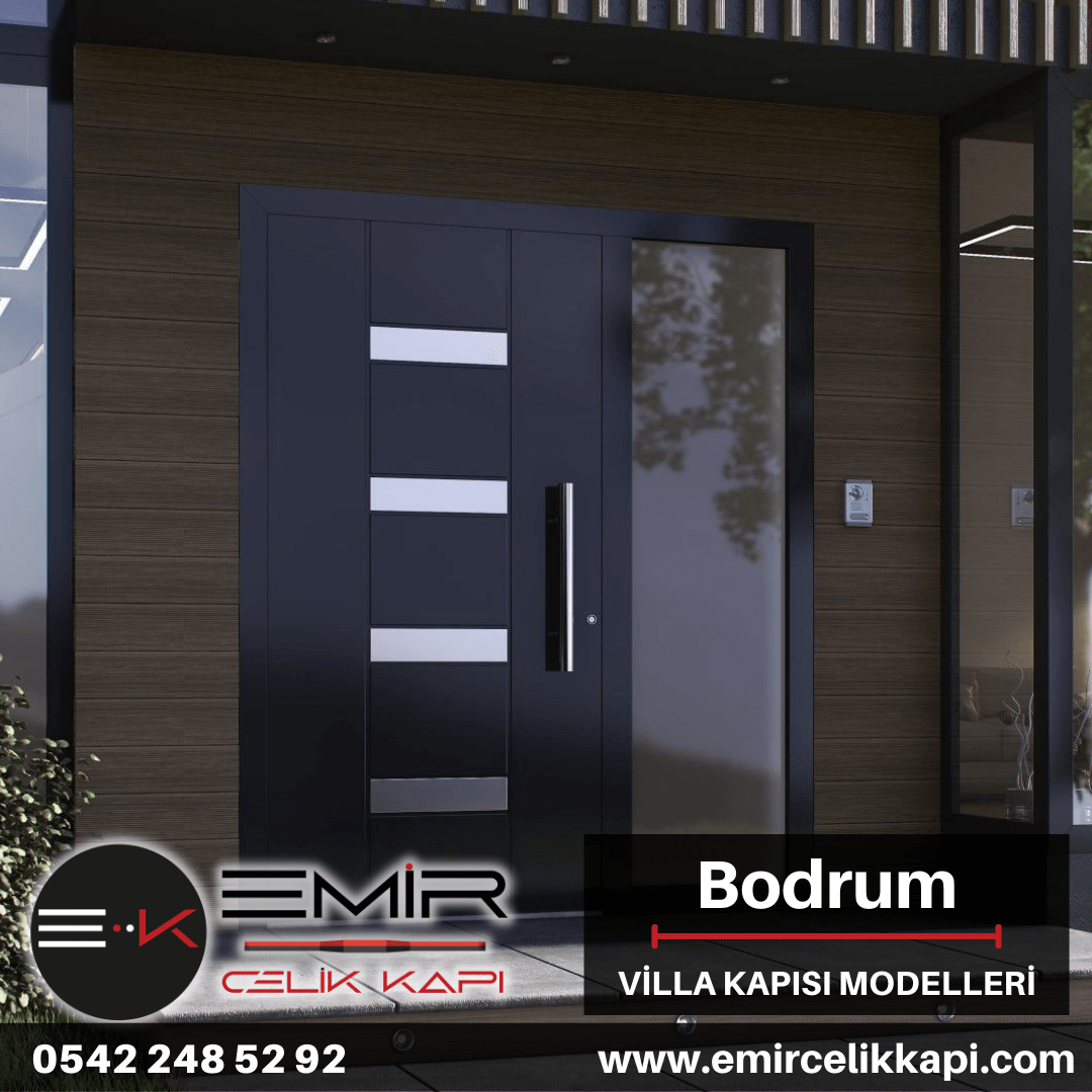 Bodrum Villa Kapısı Modelleri Fiyatları Villa Giriş Kapısı Kompozit Villa Dış Kapıları Entrance Doors Haustüren SteelDoors SeyfQapilar